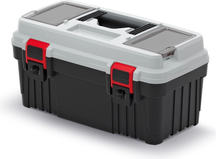 Πλαστική εργαλειοθήκη OPTIMA 47 × 25,6 × 23,8 cm, γκρι