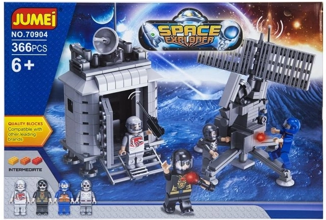 Κατασκευαστικό σετ Jumei Space Explorer – διαστημική αποστολή 366 τεμαχίων - 1 τεμάχιο