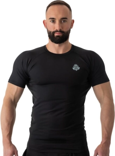 Ανδρικό συμπιεστικό μπλουζάκι rashguard DBX BUSHIDO RS – μαύρο