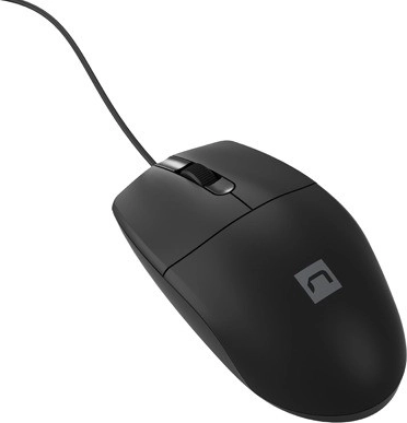 Ενσύρματο ποντίκι NATEC Ruff Plus 1200 DPI, μαύρο
