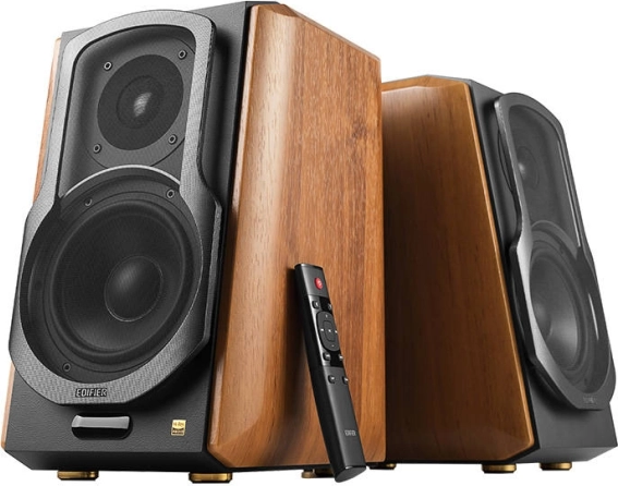 Ηχοσύστημα 2.0 EDIFIER S1000MKII – ξύλινα ενεργά ηχεία βιβλιοθήκης