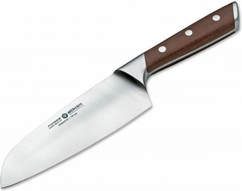 Böker Manufaktur Forge Wood μαγειρικό μαχαίρι santoku 16 cm σφένδαμος