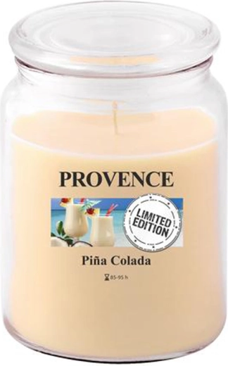 Αρωματικό κερί σε γυάλινο δοχείο PROVENCE piña colada 95 ώρες