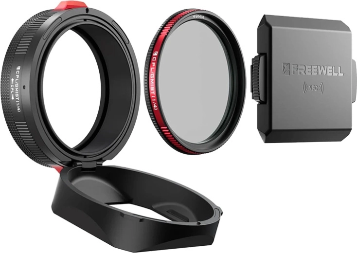 Παρασολέιγος με φίλτρο CPL και Black Mist για τη σειρά FUJI X100 (μαύρο) Freewell