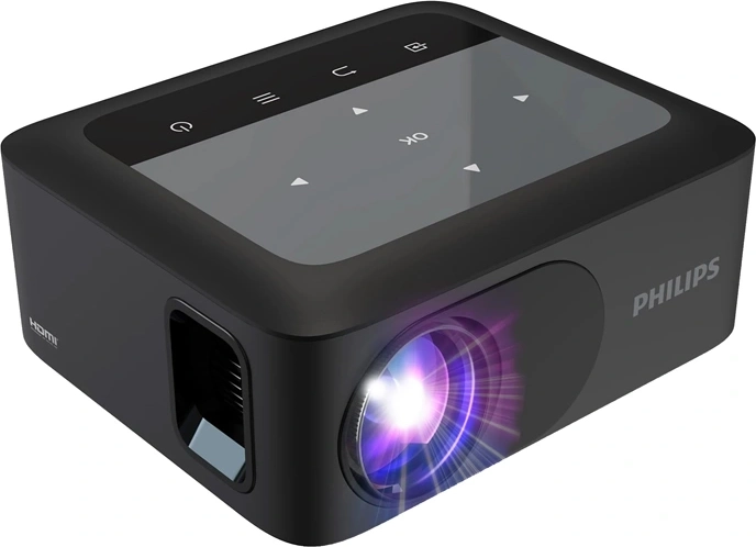 Philips μίνι προβολέας N-110 720p μαύρος
