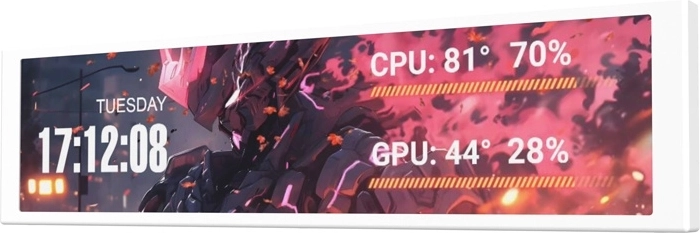 Darkflash V92 οθόνη IPS 9,2" λευκή