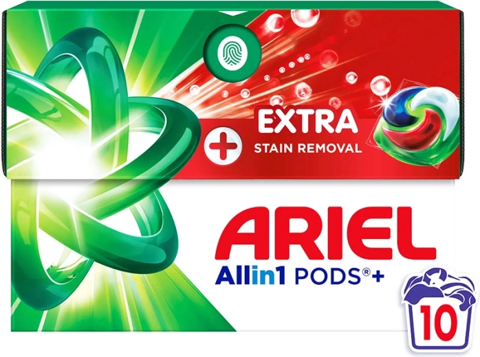Ariel extra κάψουλες πλυντηρίου 10 τεμ.