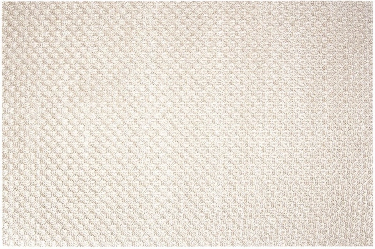 Κρεμ‑χρυσό σουπλά τραπεζιού 45 × 30 cm