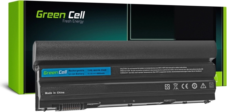 Μπαταρία Green Cell για Dell E5520 11,1 V 6600 mAh