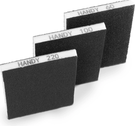 Σετ λειαντικών σφουγγαριών 125 × 100 × 12 mm, 3 τεμ.