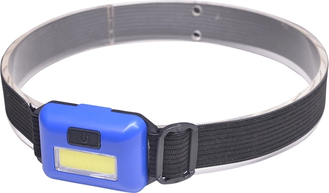 Solight LED φακός κεφαλής 3 W COB μπλε