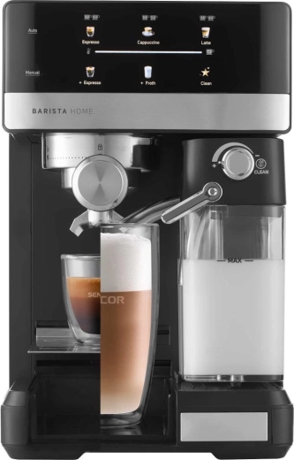 Αυτόματη παρασκευή αφρού γάλακτος για cappuccino και latte