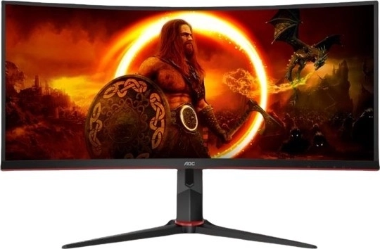 Καμπύλη οθόνη για gamers 34 ιντσών 180Hz