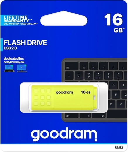 Flash disk Goodram NEO 16GB κίτρινο