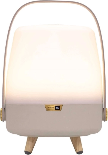 Φορητό φωτιστικό με ηχείο Kooduu Lite-Up Play Mini μπεζ - 1 τεμάχιο
