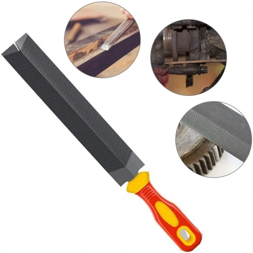 Διαμαντένια τριγωνική διπλής όψης λίμα 150 × 28 mm