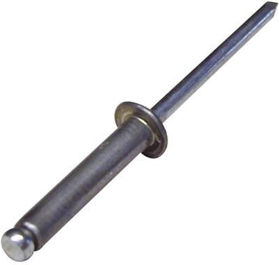 Τυφλό πριτσίνι 4,8 × 12 mm αλουμίνιο/χάλυβας (100 τεμ.)