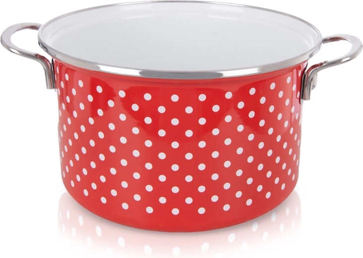 Εμαγιέ κατσαρόλα TEČKA 22 cm, 4 l