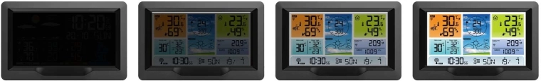 Ευανάγνωστη έγχρωμη LCD και έξυπνες λειτουργίες