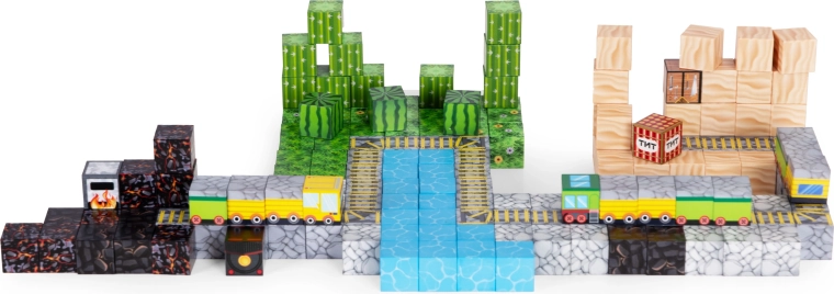 Δημιουργικός κόσμος σε pixel στιλ