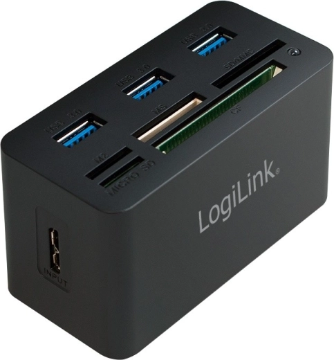 LogiLink USB hub και συσκευή ανάγνωσης καρτών
