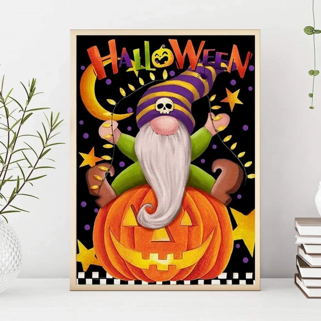 Διαμαντένια ζωγραφική Halloween 40 x 50 cm