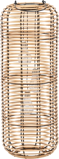 Καφέ ηλιακό φανάρι 62 cm