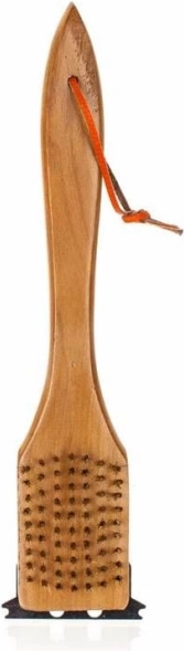 Ξύλινη βούρτσα για καθάρισμα ψησταριάς 30 cm
