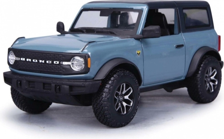 Maisto Ford Bronco 2021 μεταλλικό μοντέλο 1:24 πορτοκαλί μεταλλικό χρώμα