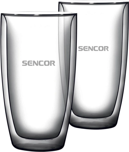 Σετ θερμομονωτικών ποτηριών Sencor για café latte 380 ml
