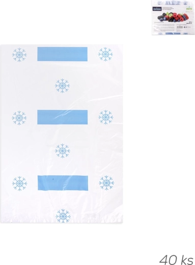 Σακουλάκια κατάψυξης Extra 30 × 20 cm, 40 τεμ.