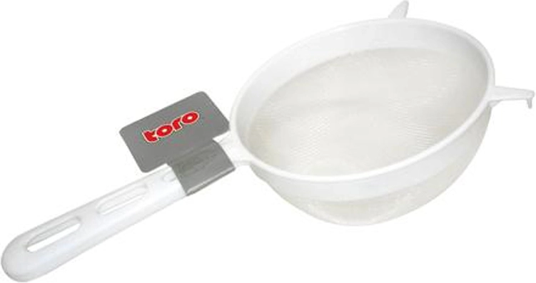 Πλαστικό σουρωτήρι TORO 12 cm με μακριά λαβή