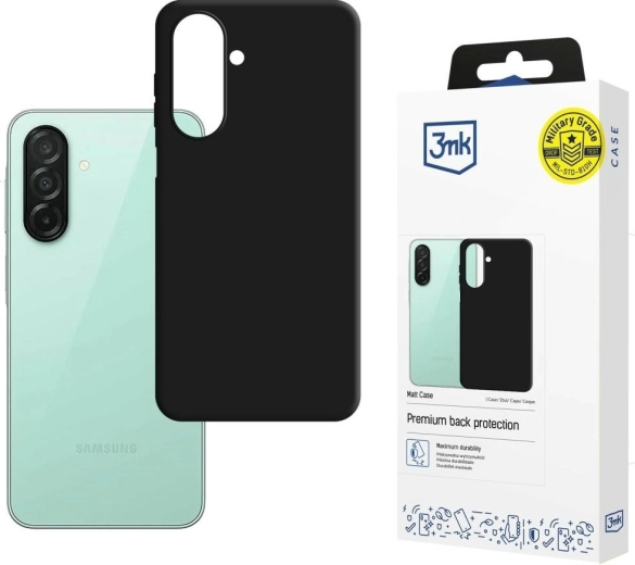 3MK Matt Case ματ θήκη για Samsung Galaxy A27 5G μαύρη