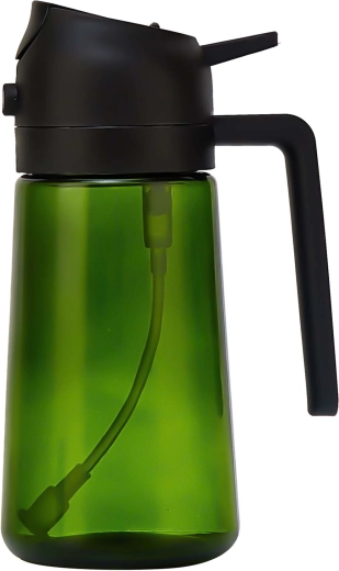 Γυάλινος ψεκαστήρας λαδιού Kitchisimo 420 ml