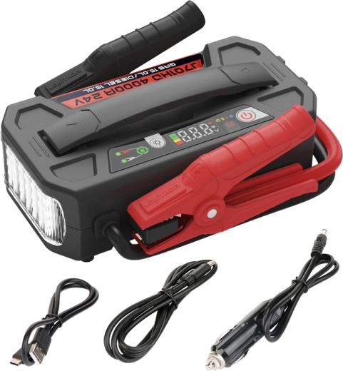 Εκκινητήρας Lokithor J701HD 24 V 4000 A (207,2 Wh)