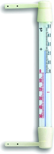 Πλαστικό θερμόμετρο παραθύρου 22 cm περιστρεφόμενο