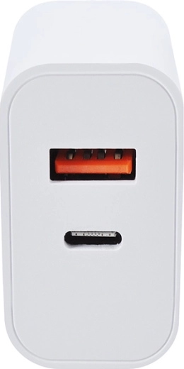 Δύο θύρες: USB-A + USB-C