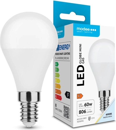 Λάμπα LED Modee Globe Mini G45 8,5 W E14 806 lm ψυχρό λευκό