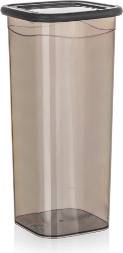 Δοχείο τροφίμων Lissa 1,8 l τετράγωνο καπνί