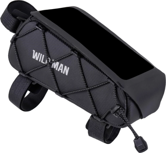 Τσάντα σκελετού ποδηλάτου WildMan GX100 μαύρη
