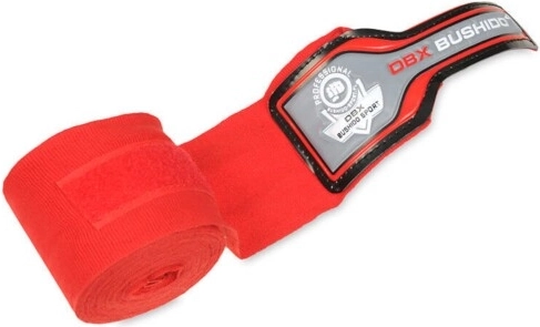 Μποξερικές επίδεσμοι χεριών DBX Bushido Pro κόκκινες
