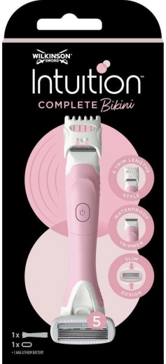 Wilkinson Intuition Bikini Trimmer αδιάβροχος κουρευτική μηχανή και ξυριστική μηχανή