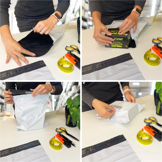 Απλή διαδικασία συσκευασίας και ασφαλής παράδοση