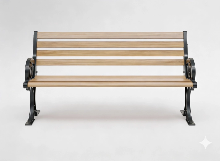 Αλουμινένιο παγκάκι κήπου Charlotte 150 × 58 × 74 cm