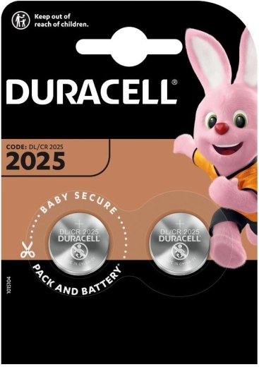 Μπαταρία λιθίου CR2025 Blister 2 τεμ.