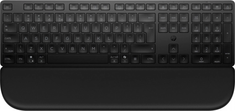 HP 580K ασύρματο πληκτρολόγιο πολλαπλών συσκευών με στήριγμα καρπού