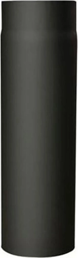 Καπναγωγός σωλήνας 180 mm, μήκος 500 mm, πάχος 1,5 mm, μαύρος