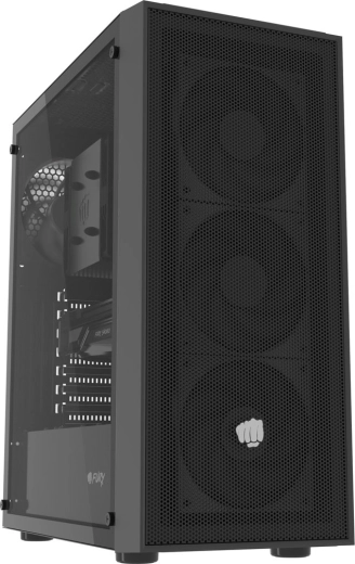 Fury shobo sh8f θήκη midi tower με παράθυρο μαύρη