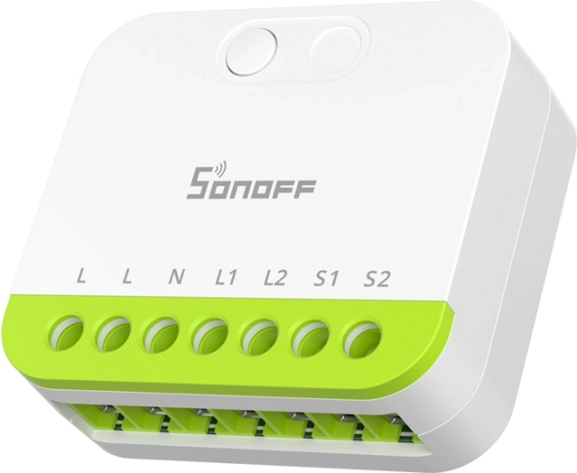 Sonoff mini-zb2gs διπλοκάναλος έξυπνος διακόπτης Zigbee 3.0