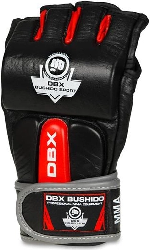 Γάντια MMA DBX Bushido από βοδινό δέρμα – Μέγεθος 1